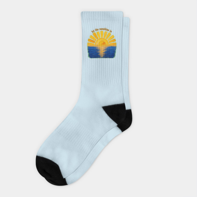 Let The Sunshine In Socks