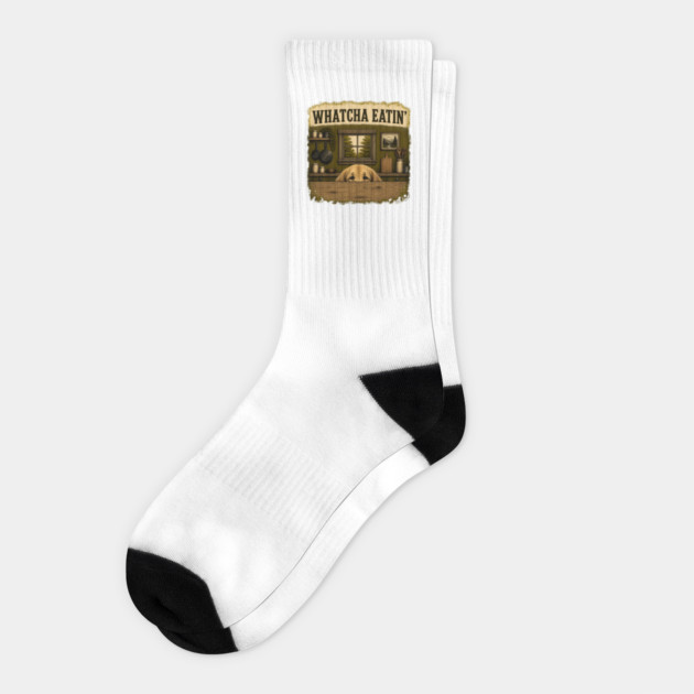 Whatcha Eatin - funny Socks
