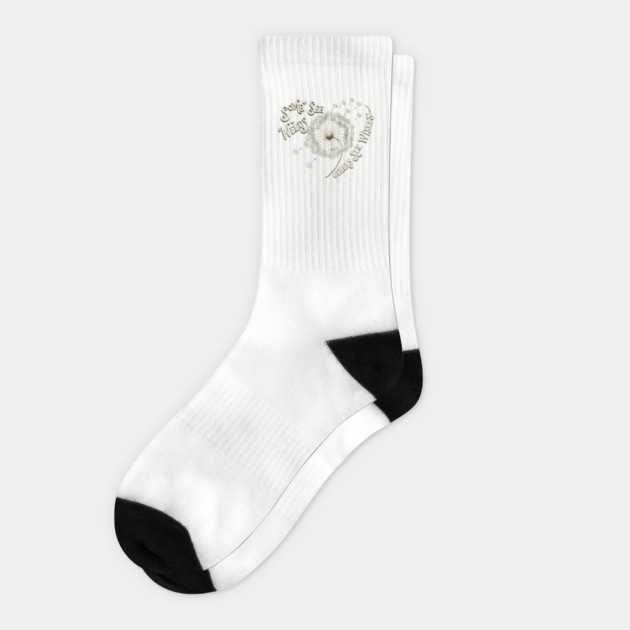 Some See Weeds - Others See Wishes Socks