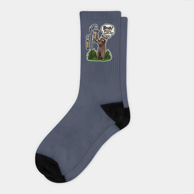 Bruh Whatcha Lookin At? Socks