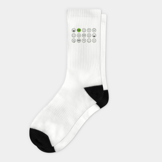 Emoji Faces Socks