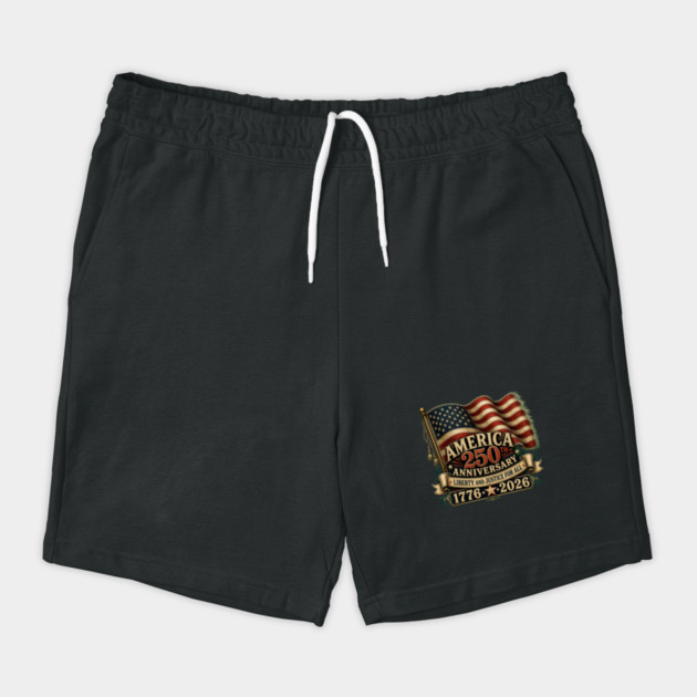 America 250th Anniversary - Liberty And Justice For All Shorts