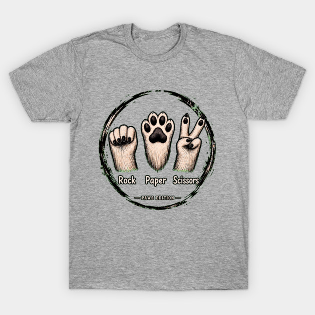 Rock Paper Scissors - funny T-Shirt