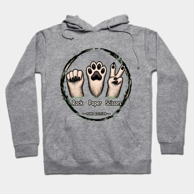 Rock Paper Scissors - funny Hoodie