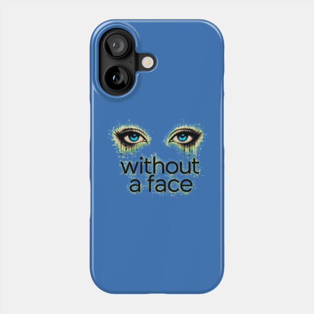 Eyes Without a Face - Blue Eyes - Phone Case