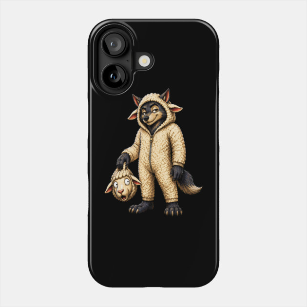 Wolf in Sheeps Clothing Phone Case