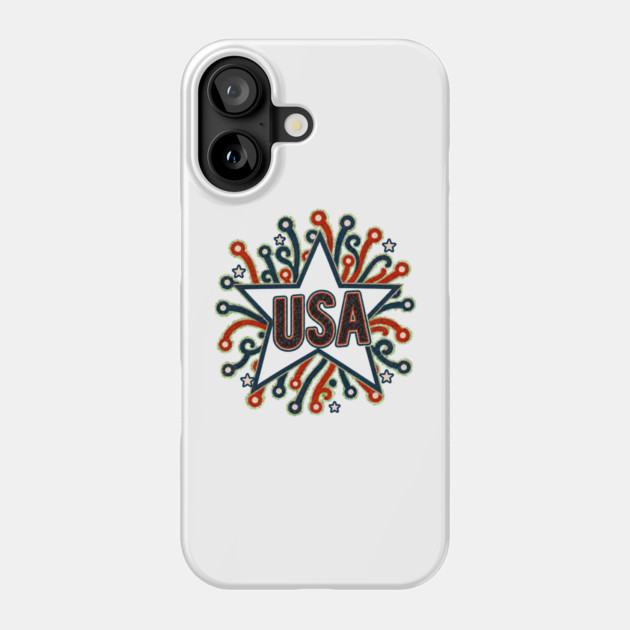 USA Star Phone Case