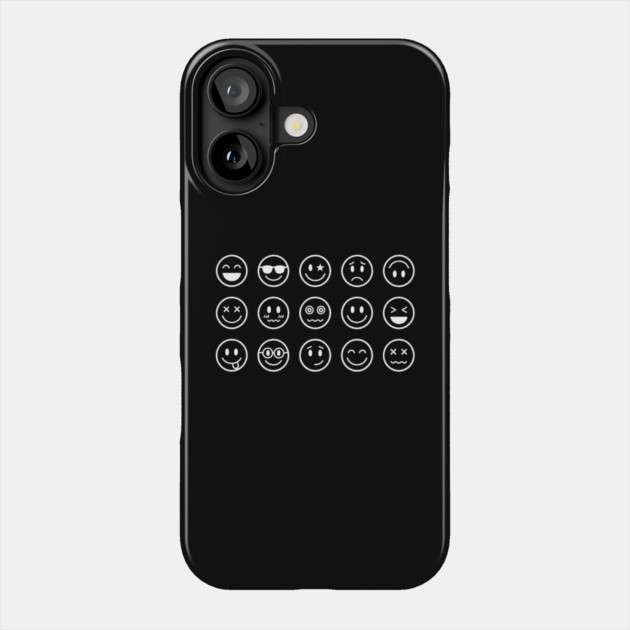 Emoji Faces Phone Case