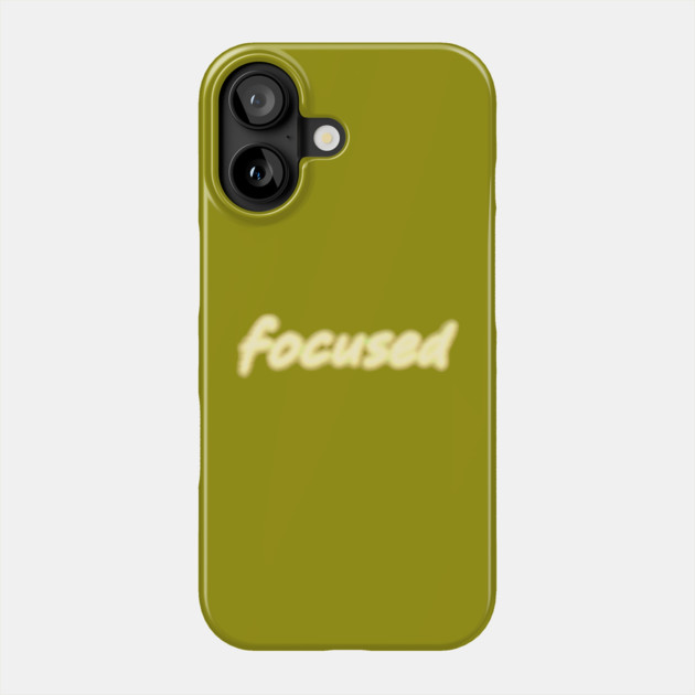 Focused Phone Case