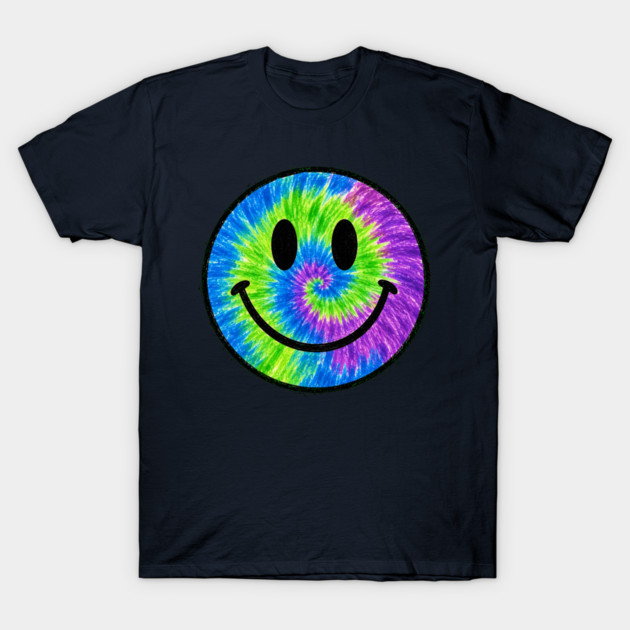 Tye Dye Smiley Face T-Shirt
