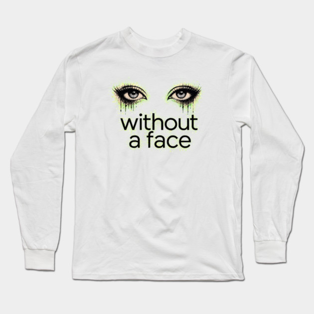Eyes Without a Face - Grey Eyes - Long Sleeve T-Shirt