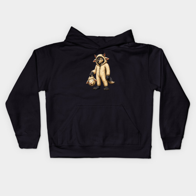 Wolf in Sheeps Clothing Kids Hoodie