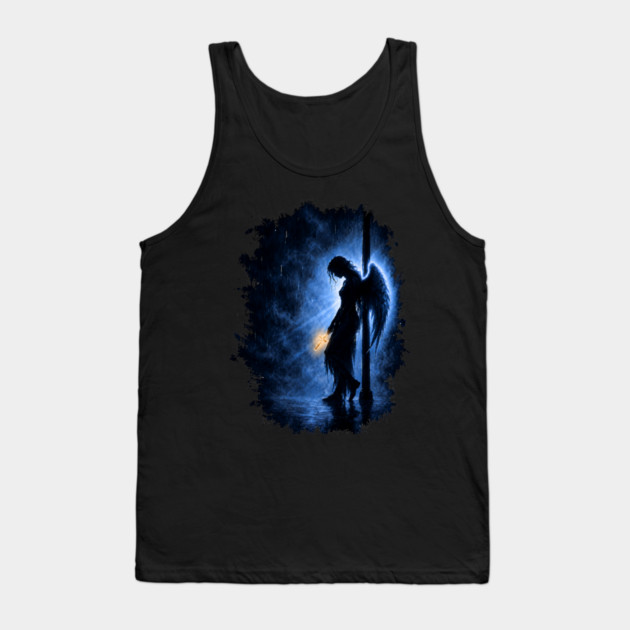 Angel with Cross Tank Top