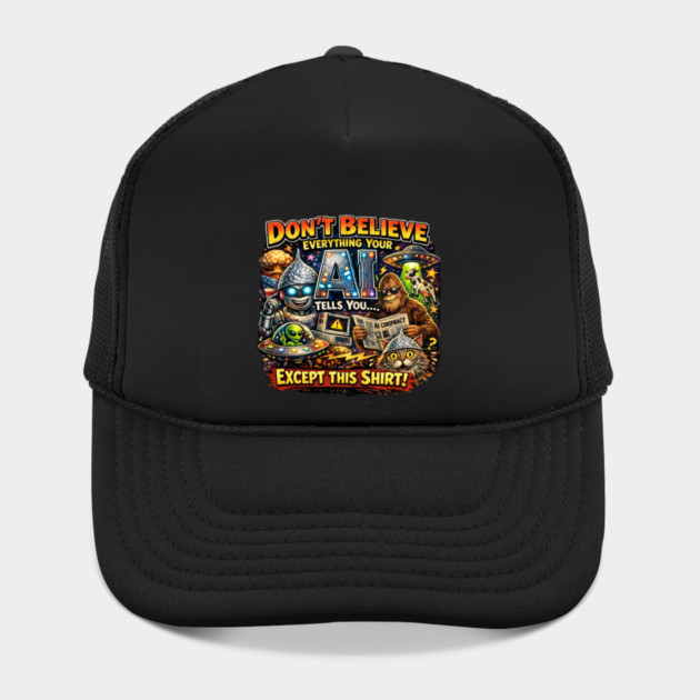 Dont believe everything AI tells you Hat