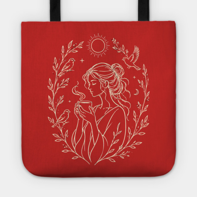 Drinking My Morning Coffee With The Birds Tote