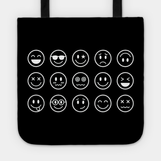 Emoji Faces Tote