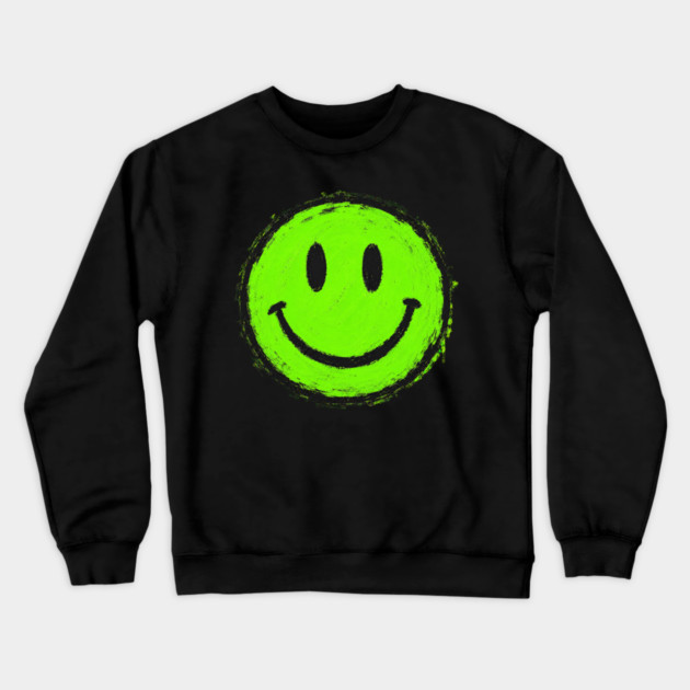 Smiley Face Crewneck Sweatshirt