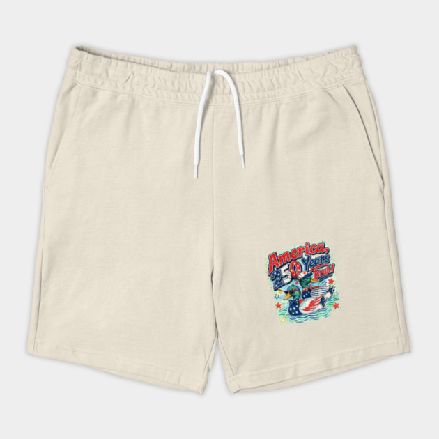 America 250 Years Bruh Funny Patriotic Duck 1776-2026 Shorts