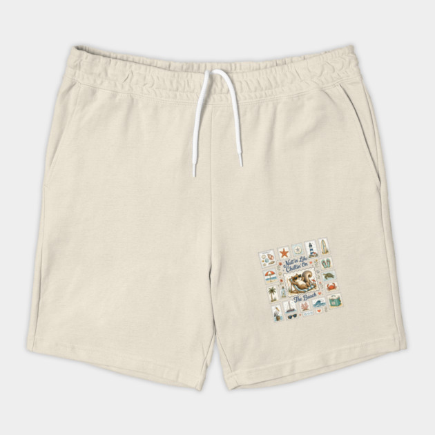 Nutt’in Like Chillin’ On The Beach - Silly Squirrel Shorts