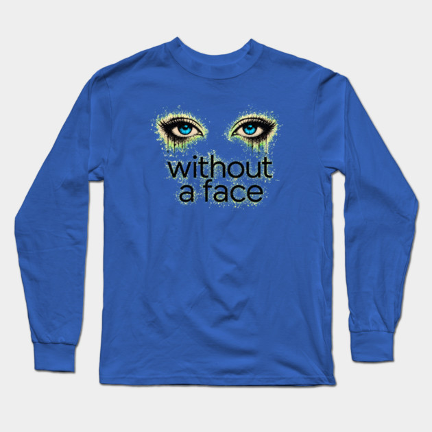 Eyes Without a Face - Blue Eyes - Long Sleeve T-Shirt