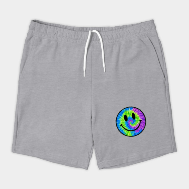 Tye Dye Smiley Face Shorts