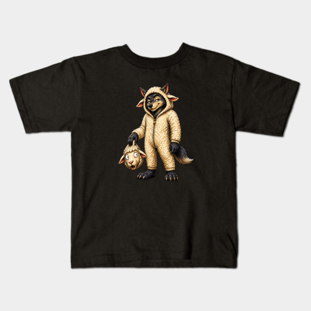 Wolf in Sheeps Clothing Kids T-Shirt