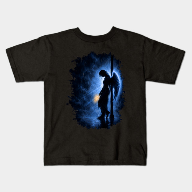 Angel with Cross Kids T-Shirt