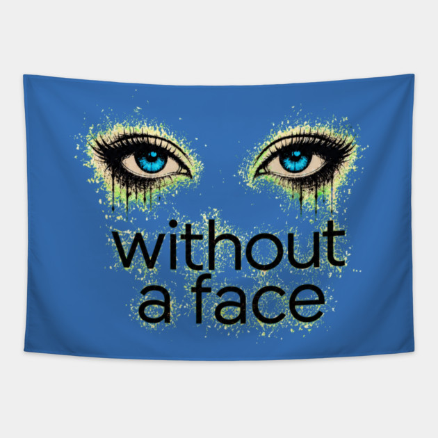 Eyes Without a Face - Blue Eyes - Tapestry