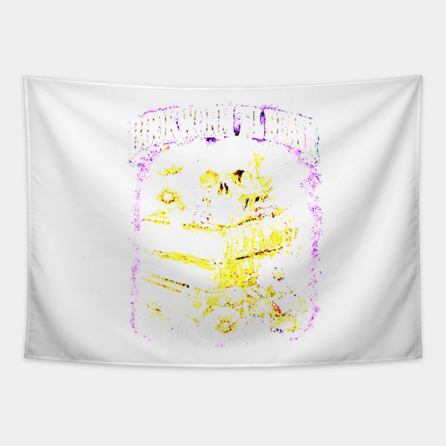 Bookworm Til Death Tapestry