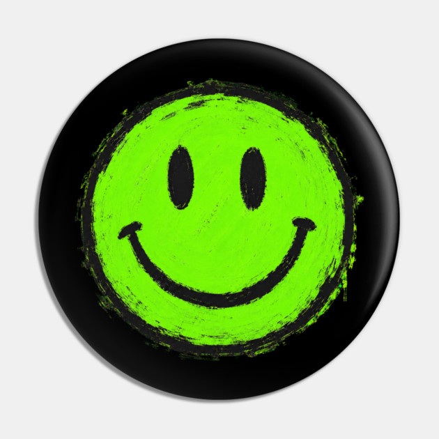 Smiley Face Pin