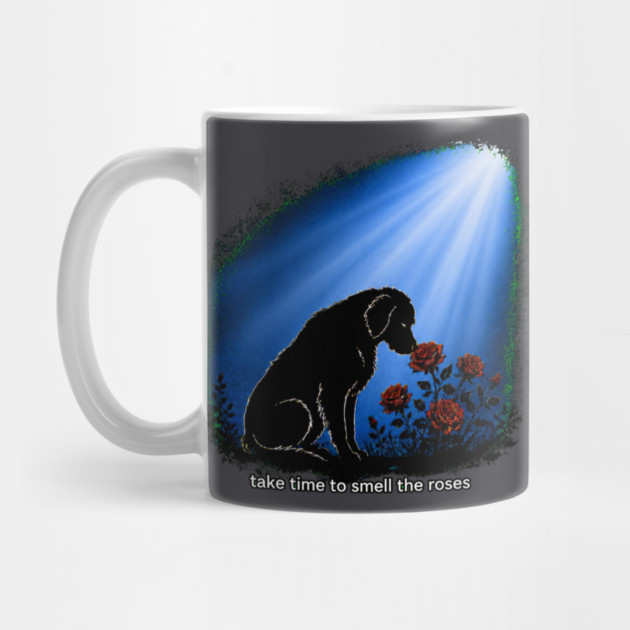 Take Time To Smell The Roses Mug