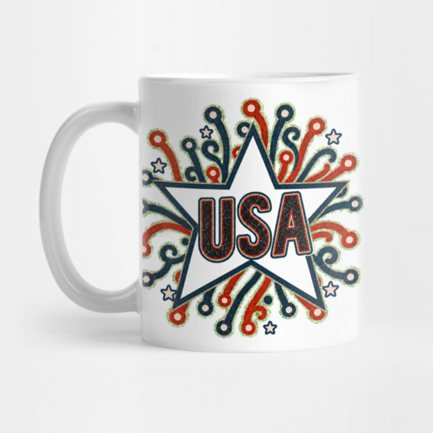 USA Star Mug