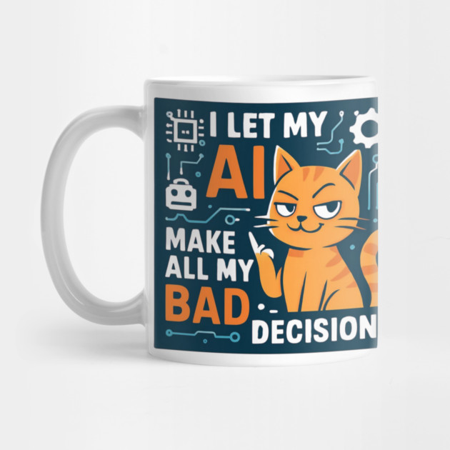 I Let My AI Make All My Bad Decisions Mug