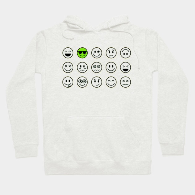Emoji Faces Hoodie