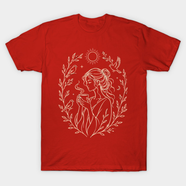 Drinking My Morning Coffee With The Birds T-Shirt