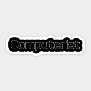 Computerist Sticker