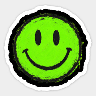 Smiley Face Sticker