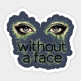 Eyes Without a Face - Grey Eyes - Sticker
