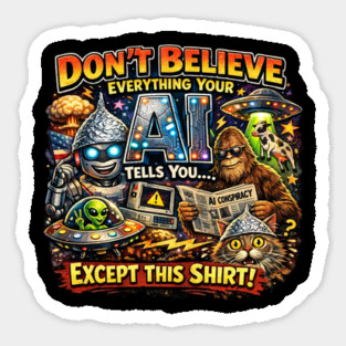 Dont believe everything AI tells you Magnet