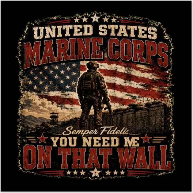 Unitied States Marine Corps - You Need Me On That Wall Posters and Art - Image 3