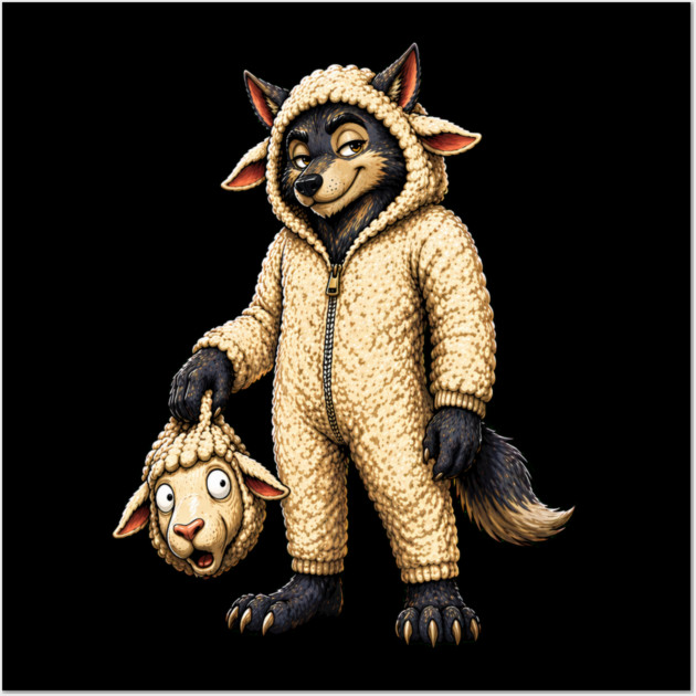 Wolf in Sheeps Clothing Posters and Art - Image 3
