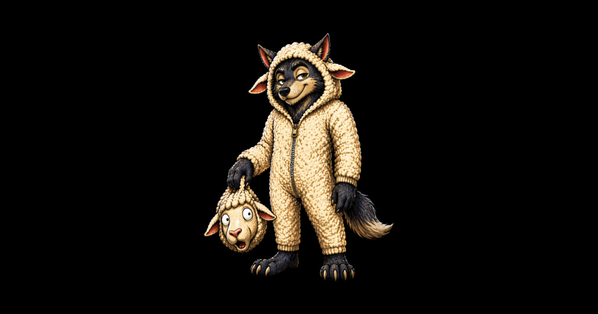 Wolf in Sheeps Clothing Tote - Image 2
