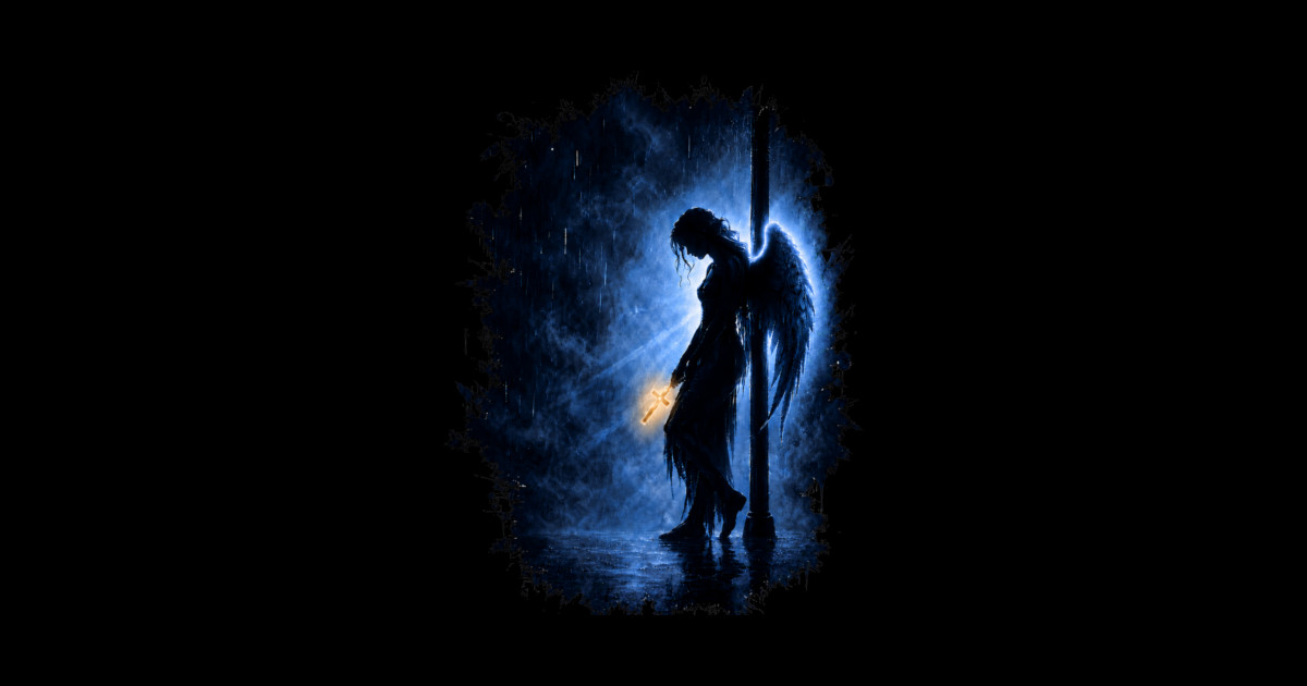 Angel with Cross Mug - Image 2