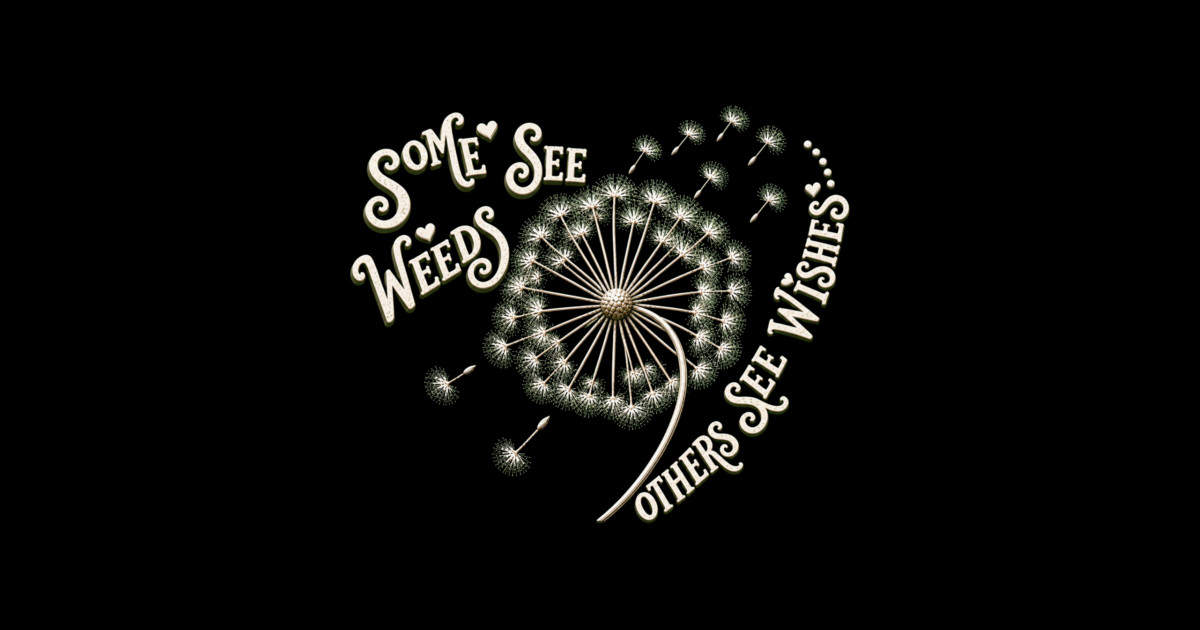 Some See Weeds - Others See Wishes Tapestry - Image 2