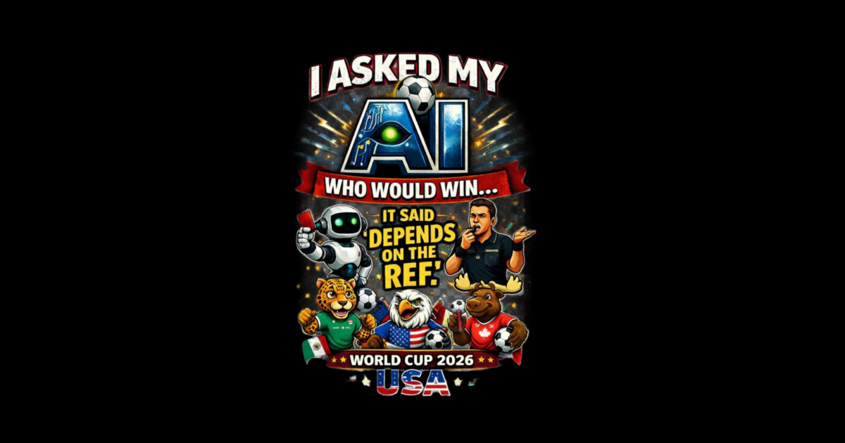 I Asked My AI Who Would Win the World Cup 2026 - Funny Tapestry - Image 2