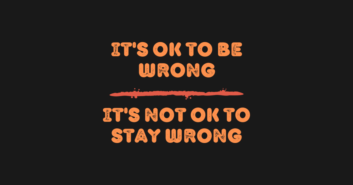 It’s OK To Be Wrong – Growth Mindset Hat - Image 2