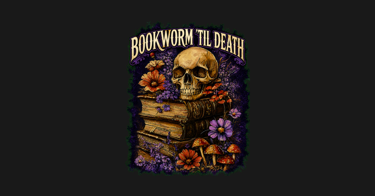 Bookworm Til Death Tank Top - Image 2