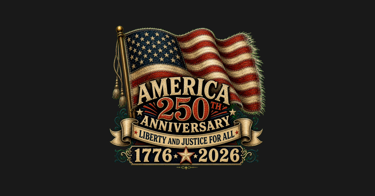 America 250th Anniversary - Liberty And Justice For All Tank Top - Image 2