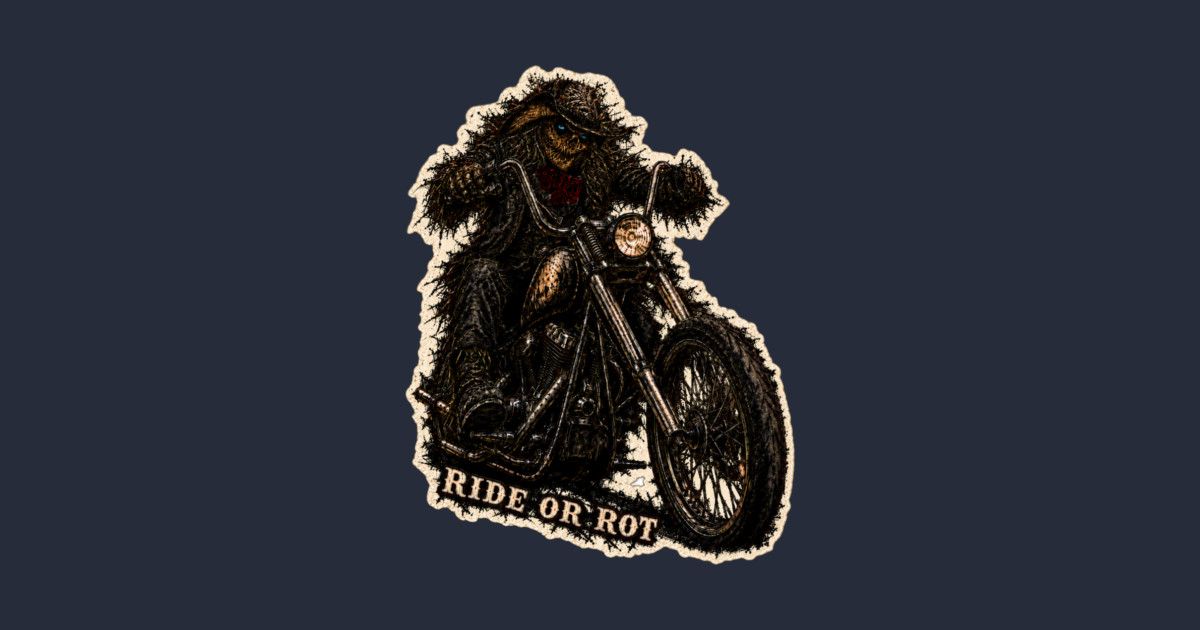 Ride or Rot Long Sleeve T-Shirt - Image 2