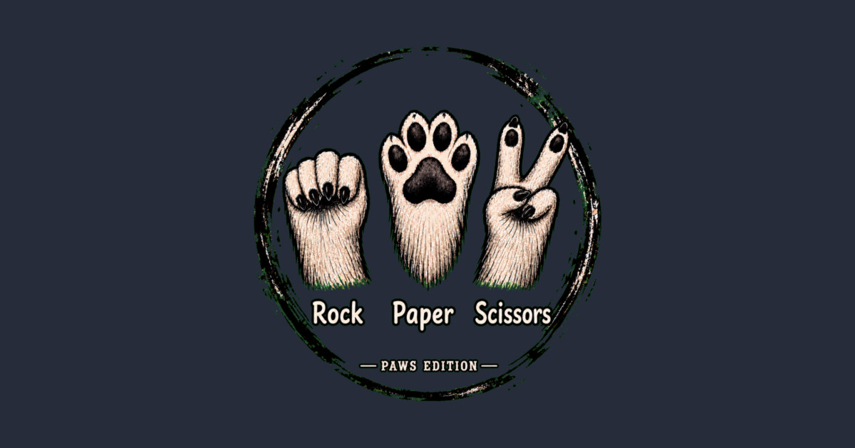 Rock Paper Scissors - funny Kids Long Sleeve T-Shirt - Image 2